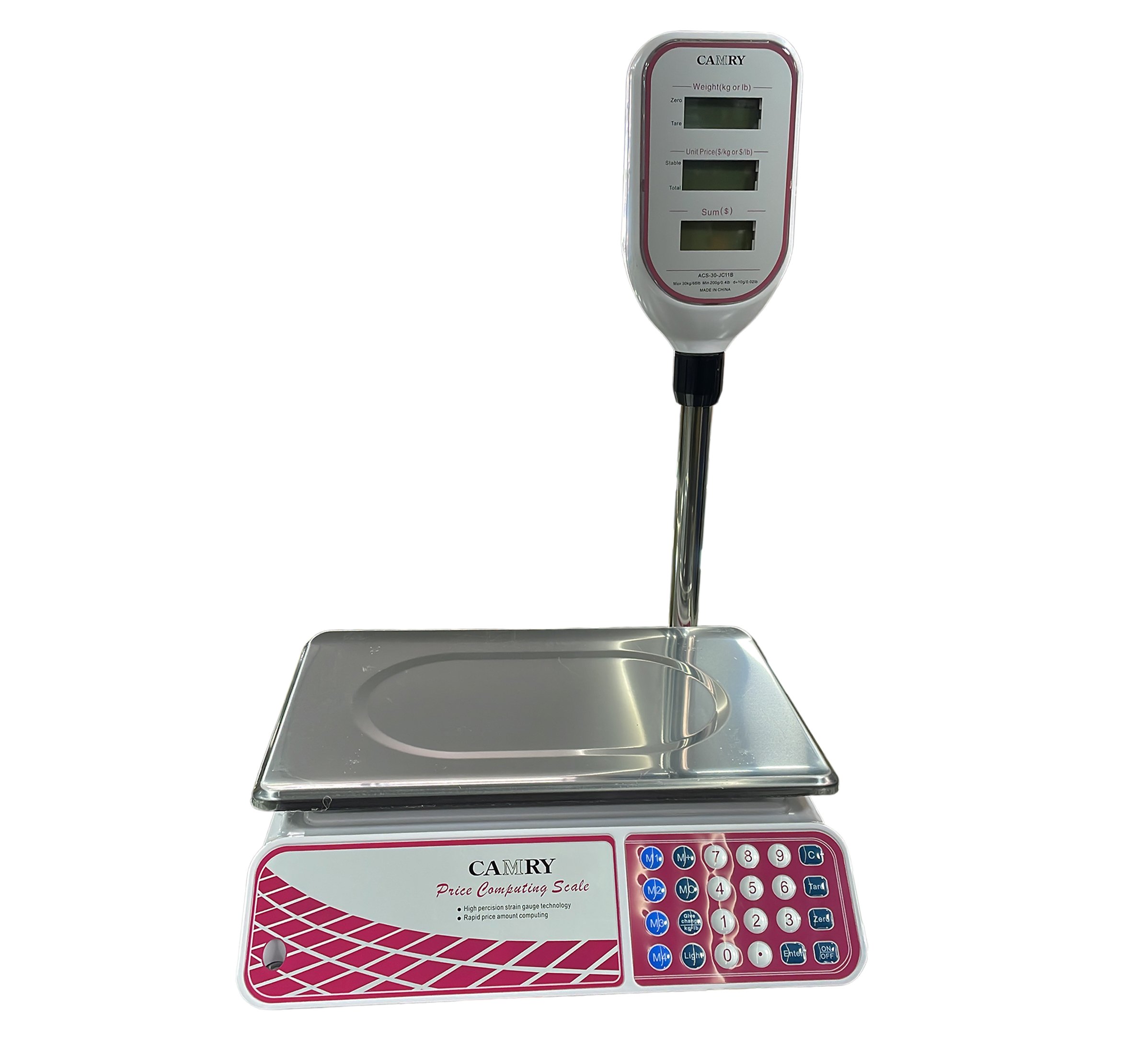 Camry Balanza Digital con Brazo 30 Kg