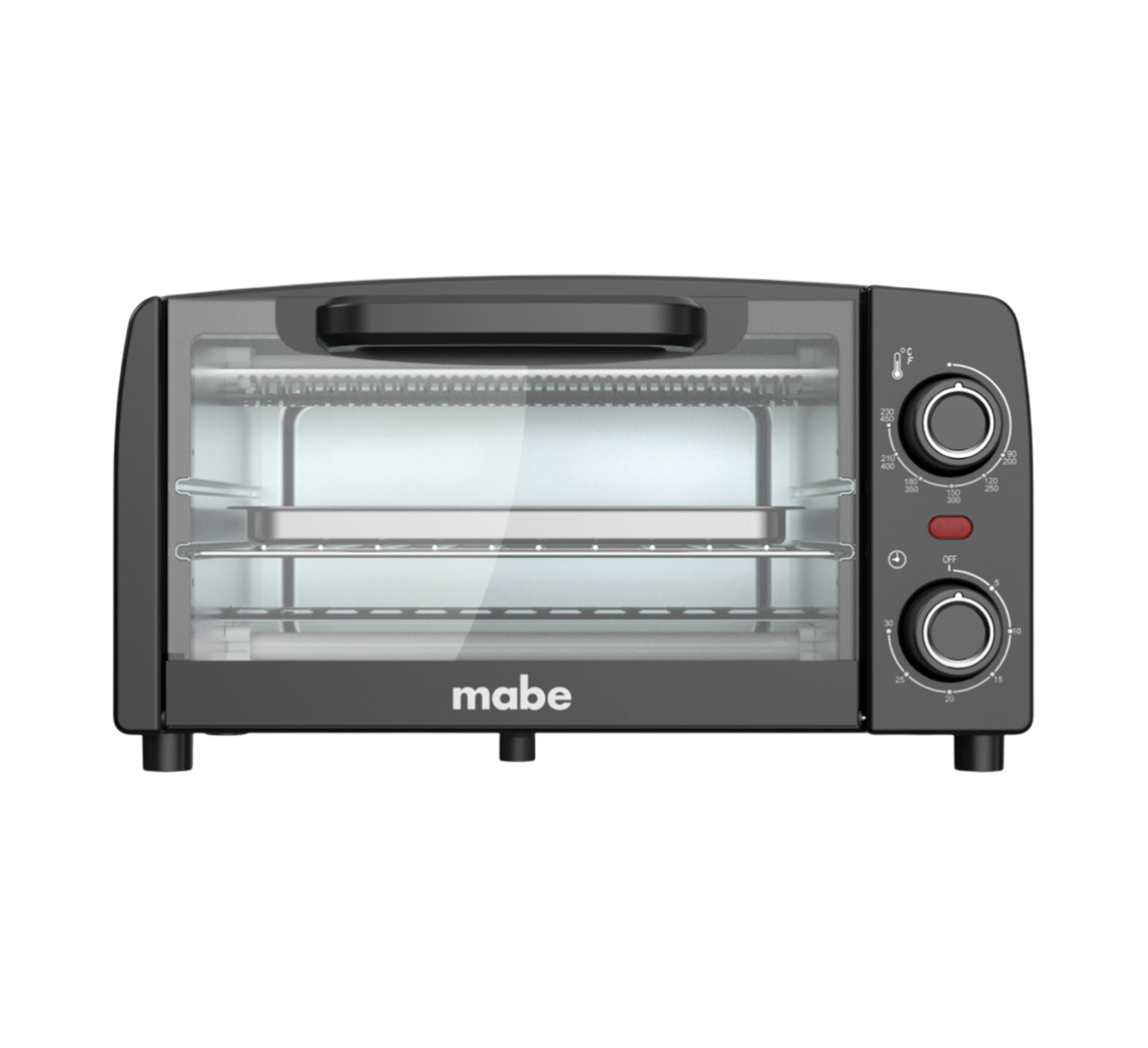Mabe tostador 9 litros negro
