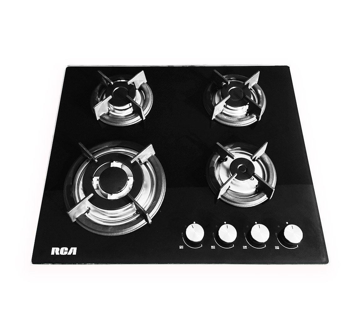 Rca encimera 4 quemadores | triple corona | vitroceramica