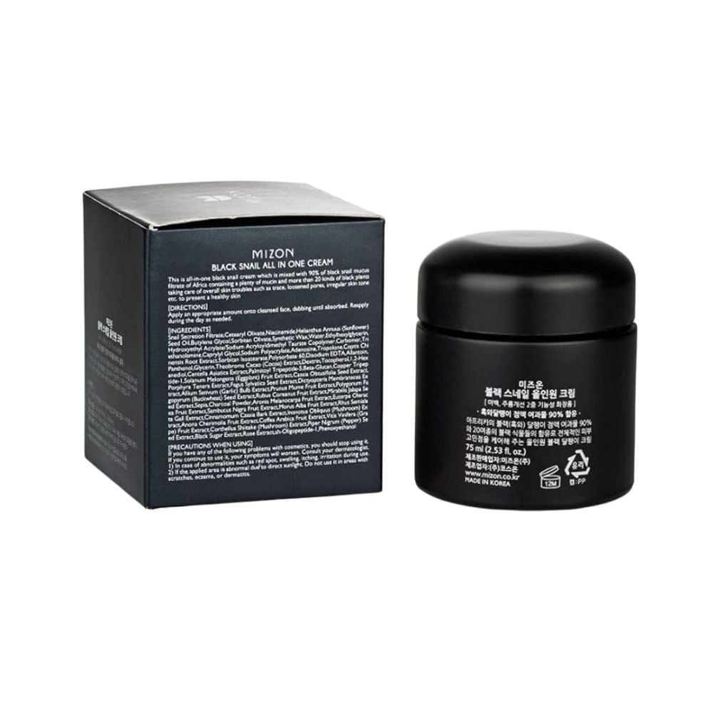 Mizon Crema Facial Black Snail All In One 75 ml