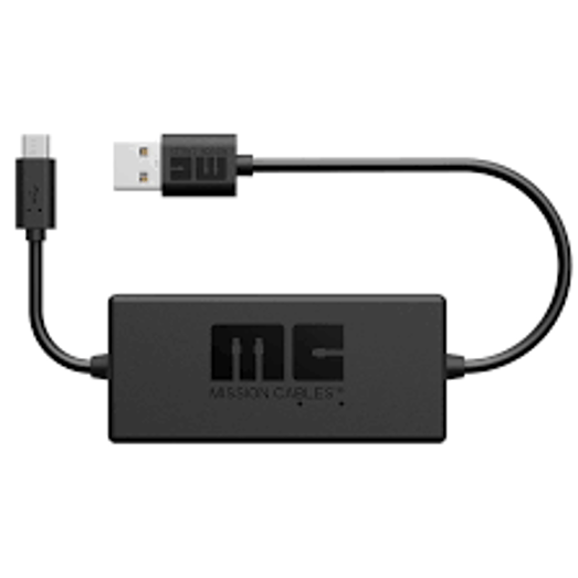Cable de alimentación USB Mission