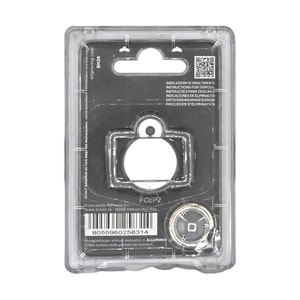 My Family Placa Basic Aluminio Circulo Pequeño Gris *1