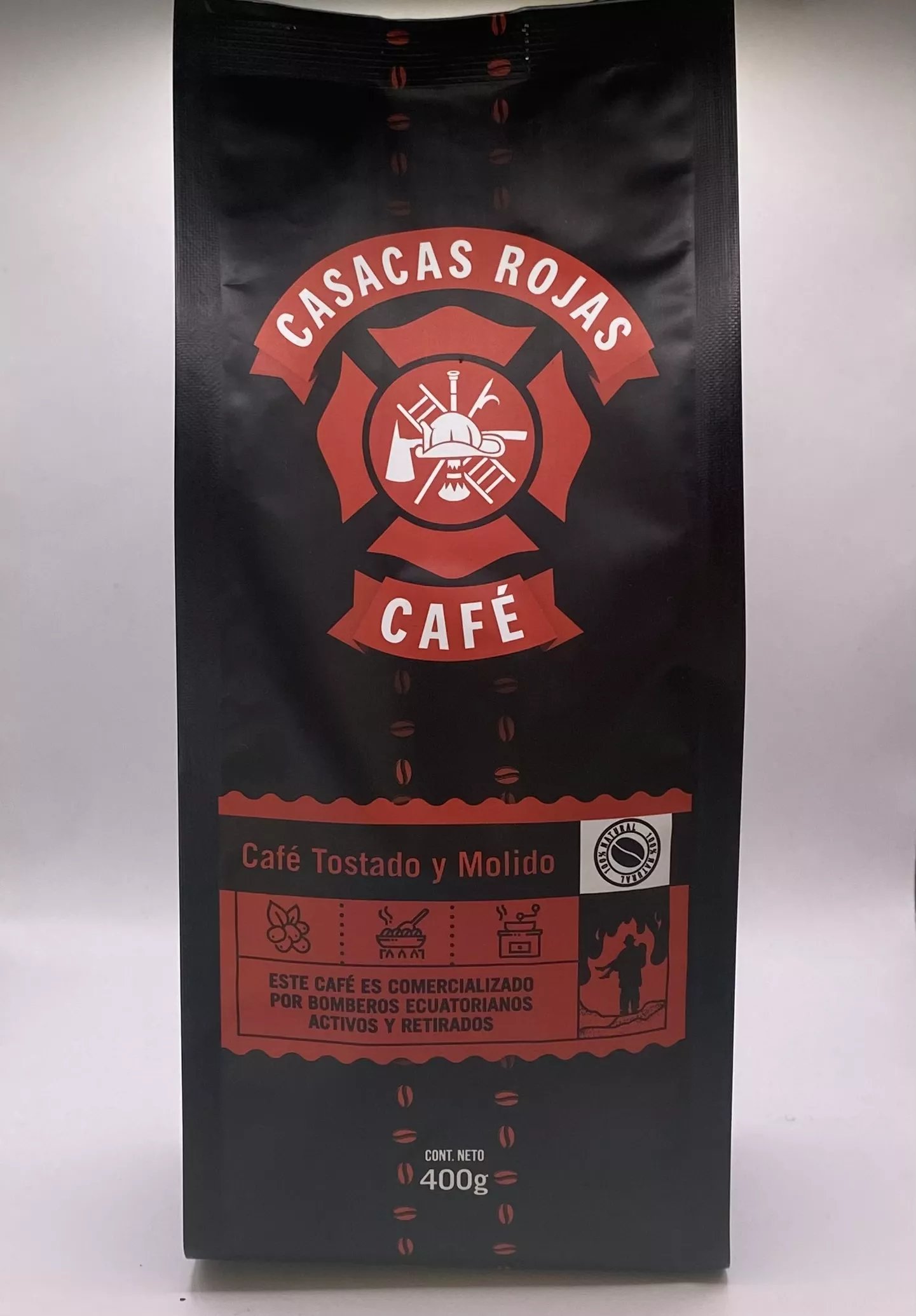 Casacas Rojas Café Caja x 14