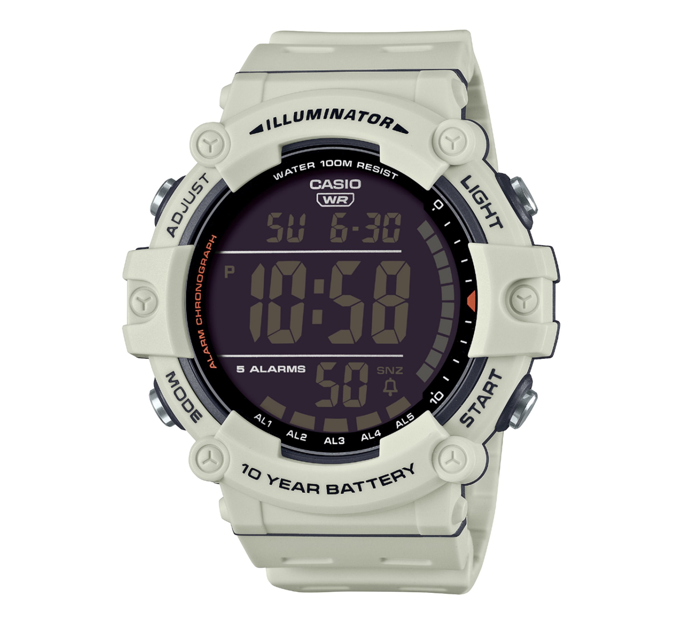 Casio reloj correa de resina