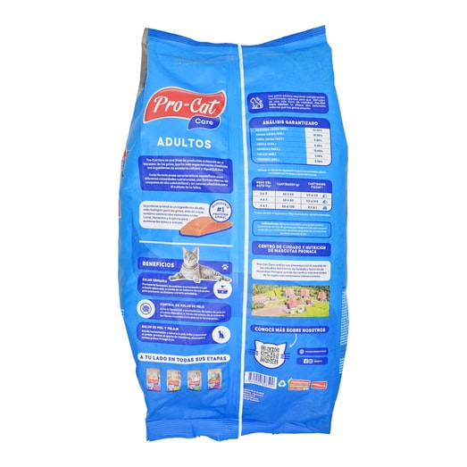 Procat Care Alimento Seco Gato Adulto Mar Paquete *2kg