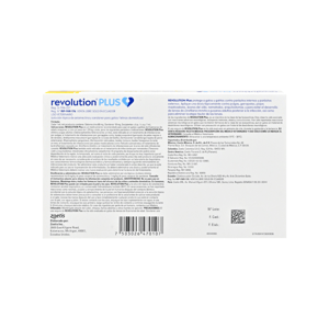 Revolution Plus Amarillo Gato 1.25-2.5Kg Tubo 15Mg/2.5Mg/0.25Ml Caja*3