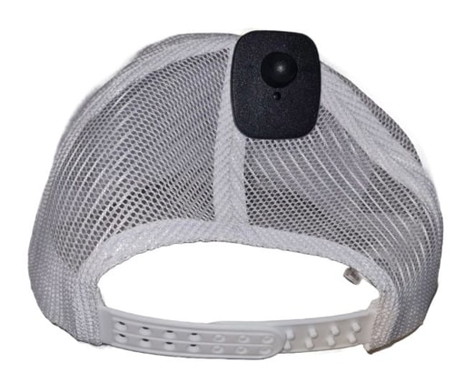 CALIFORNIA CAPS TRUCKER FRONTAL AZUL VISERA AMARILLA Y MALLA BLANCA