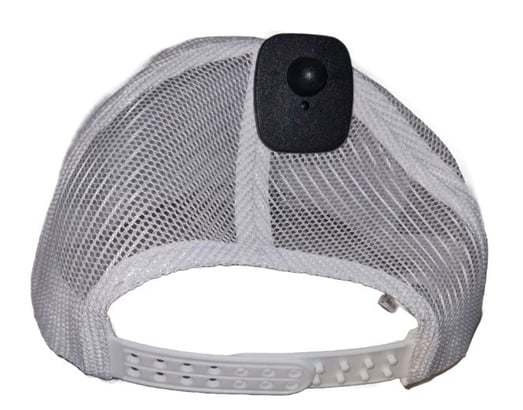 CALIFORNIA CAPS TRUCKER FRONTAL AZUL VISERA AMARILLA Y MALLA BLANCA