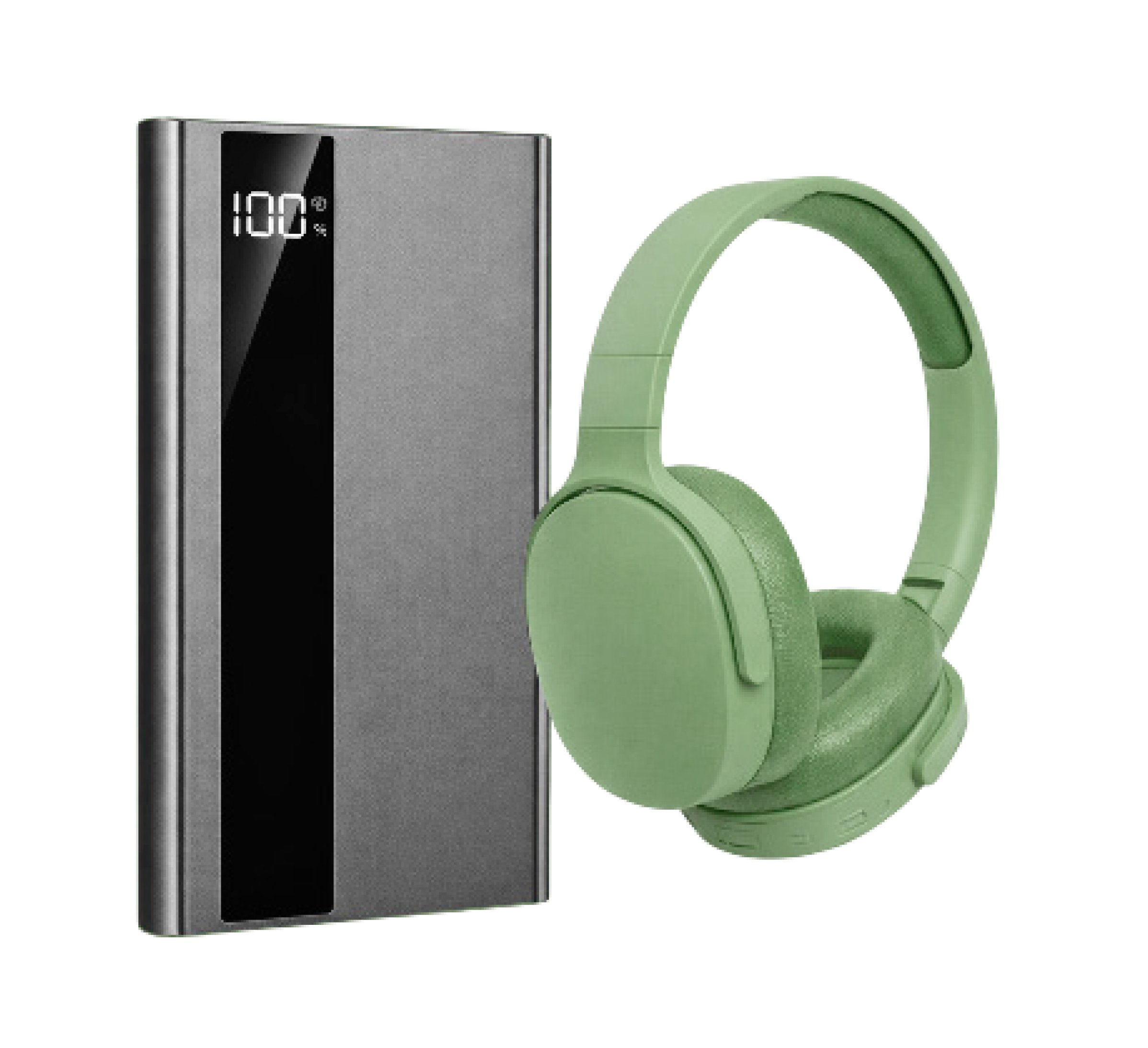 Env combo power sound green powerband / headset