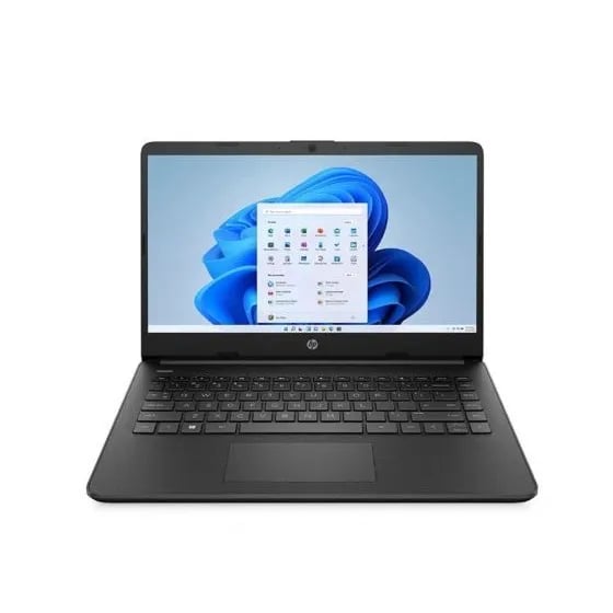 COMPUTADOR PORTATIL HP 14 DQ0526LA INTEL CELERON N4120 4GB RAM 128GB SSD PAN 14 HD WIN11 BLACK