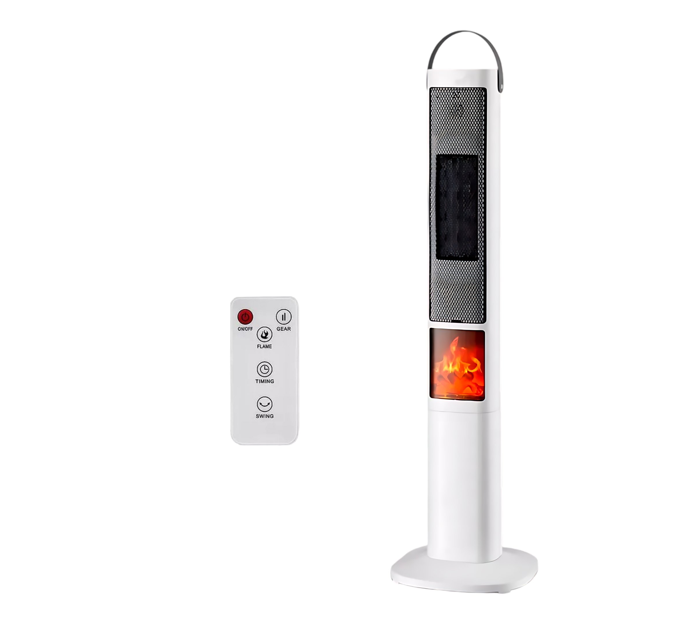 Nitron calefactor vertical con control remoto