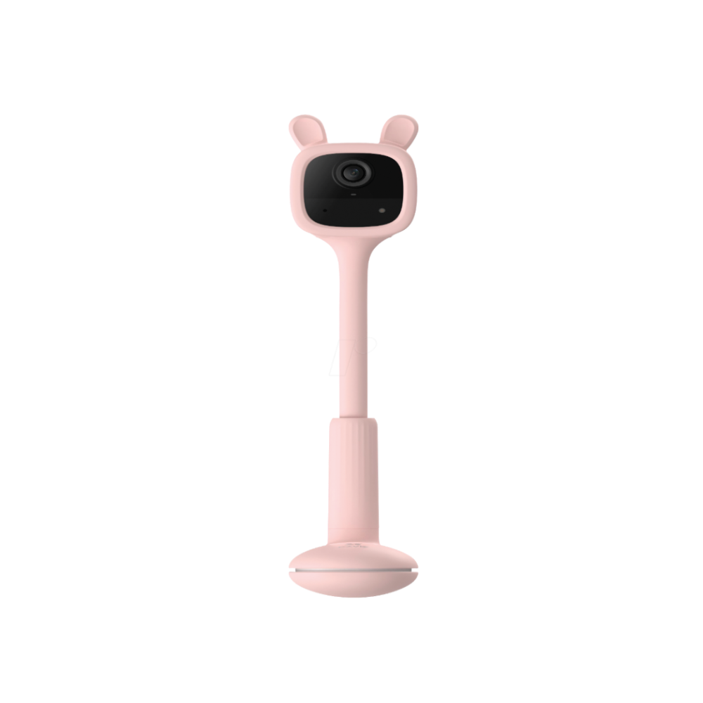 CAMARA DE SEGURIDAD EZVIZ IP BM1 ROSADA  BAT  2000  REP  MUSICA  AUDIO BI  SOP  MICRO SD Y NUBE   VIS  NOC  COL