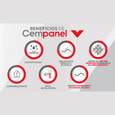 PANEL FIBROCEMENTO 17MM(1.22X2.44) 90.67KG CEMPANEL (5%)