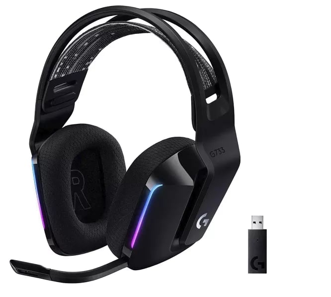 HEADSET LOGITECH G733 Wireless Gaming RGB Negro