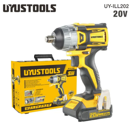 ATORNILLADOR IMPACTO INALAMBRICO 1/4" 20V/180NM/2.0A UYUSTOOLS UY-IAT202