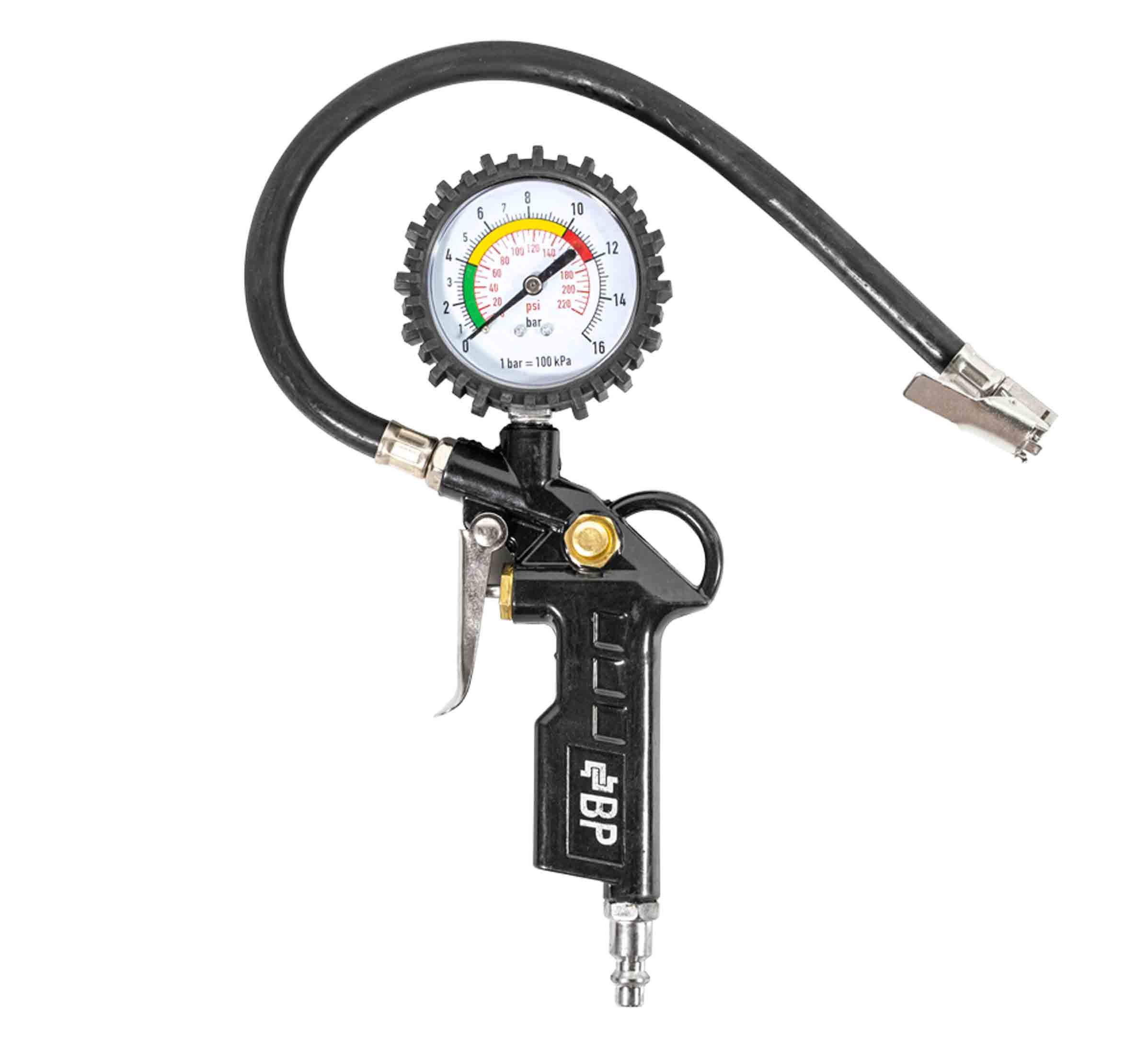 Bp inflador y medidor de aire para llantas | Entrada de aire 1/4"