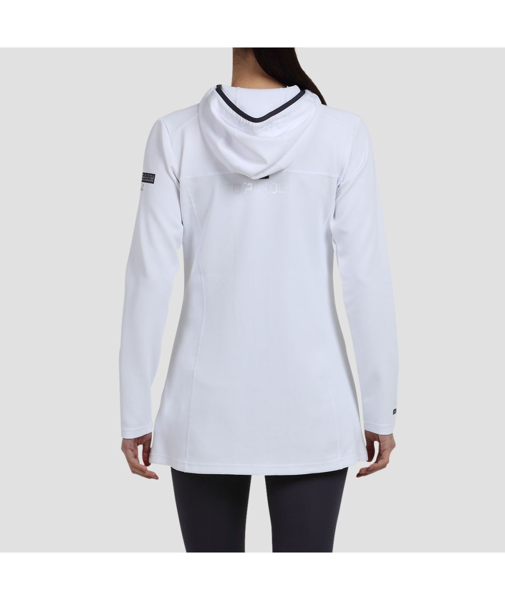 SUDADERA BULLPADEL NIAZO BLANCO