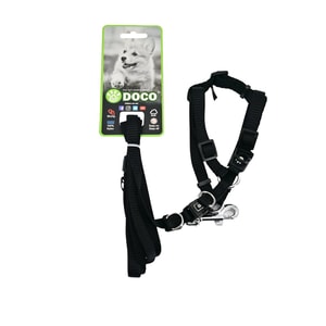 Doco Arnes/Correa Perro Xs Negro *1