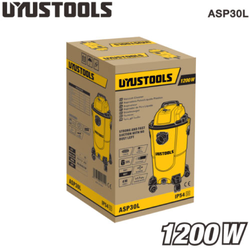 ASPIRADORA POLVO/LIQUIDO 30L 1000W UYUSTOOLS ASP30L