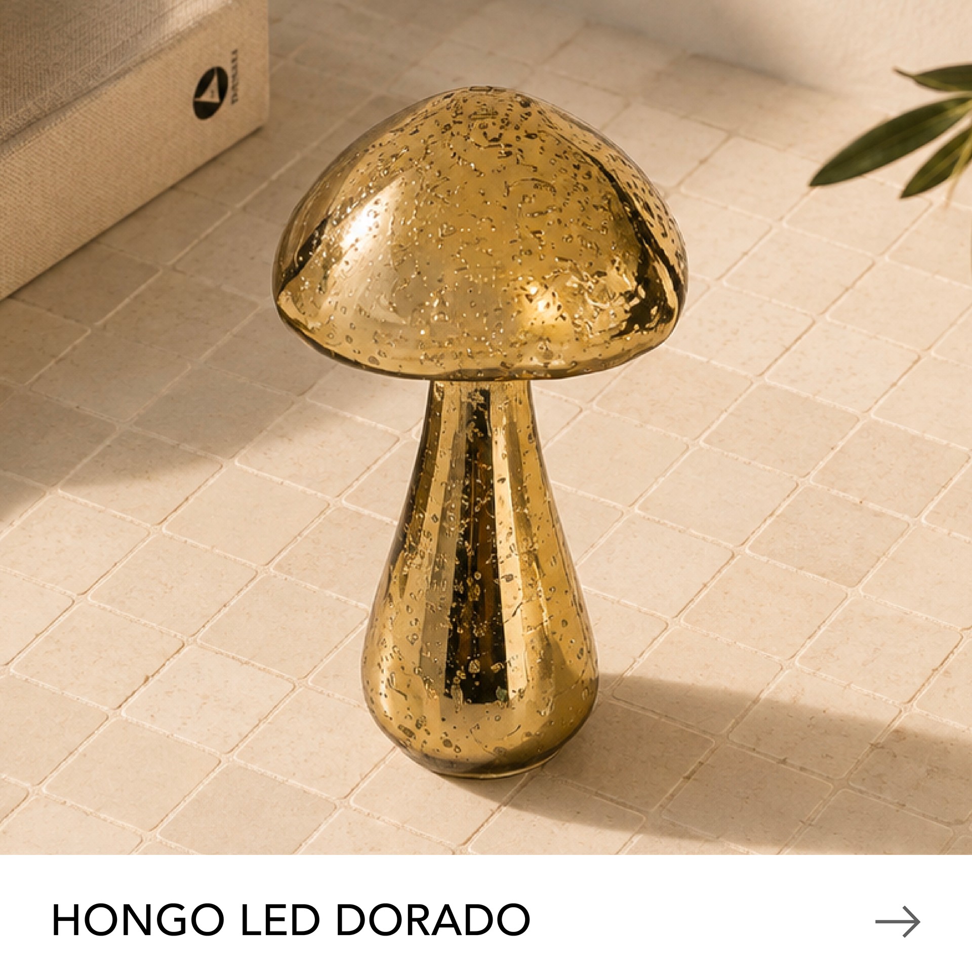 HONGO LED DORADO