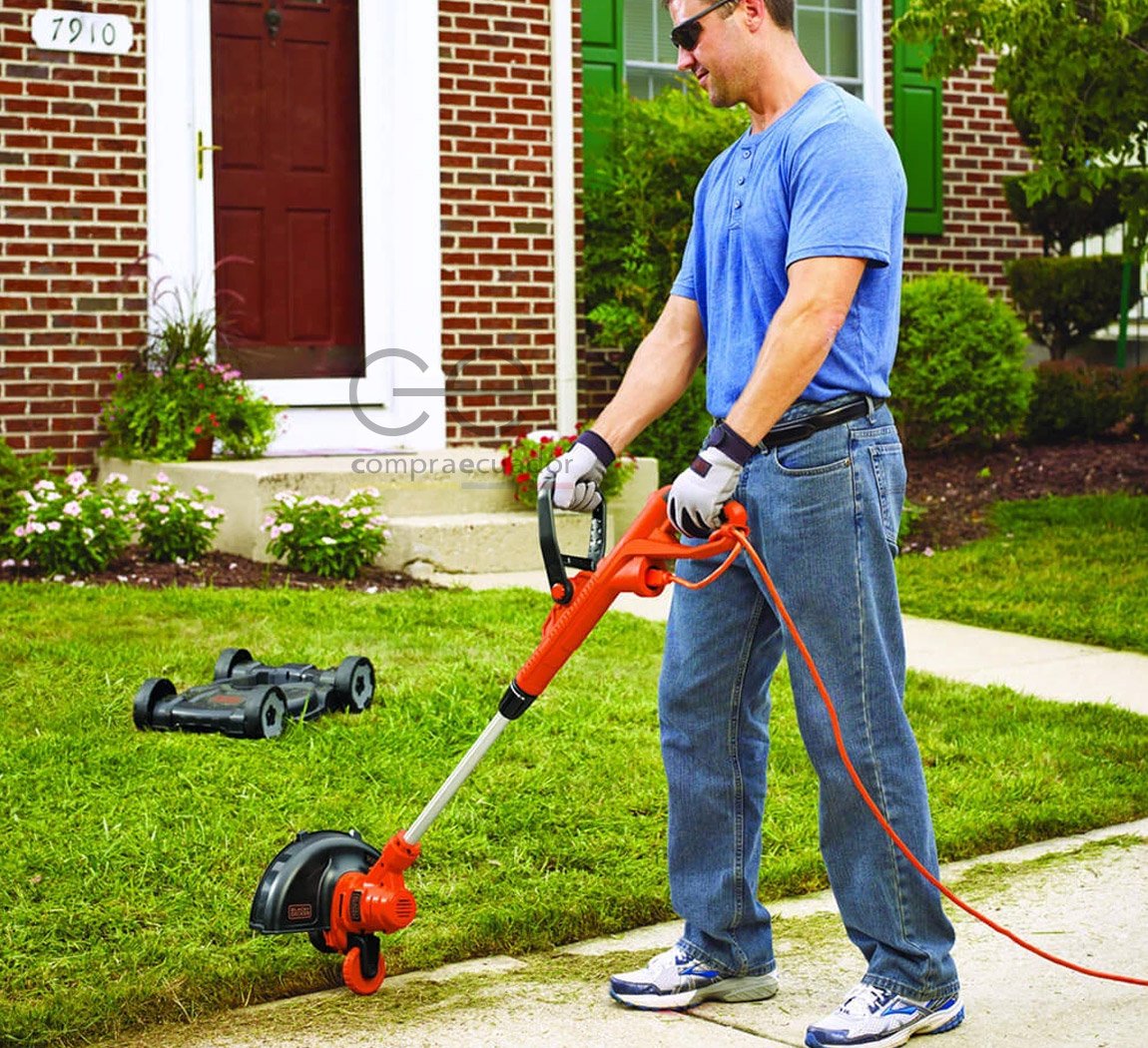 Black And Decker Cortadora Podadora Bordadora 3 En 1 6.5A