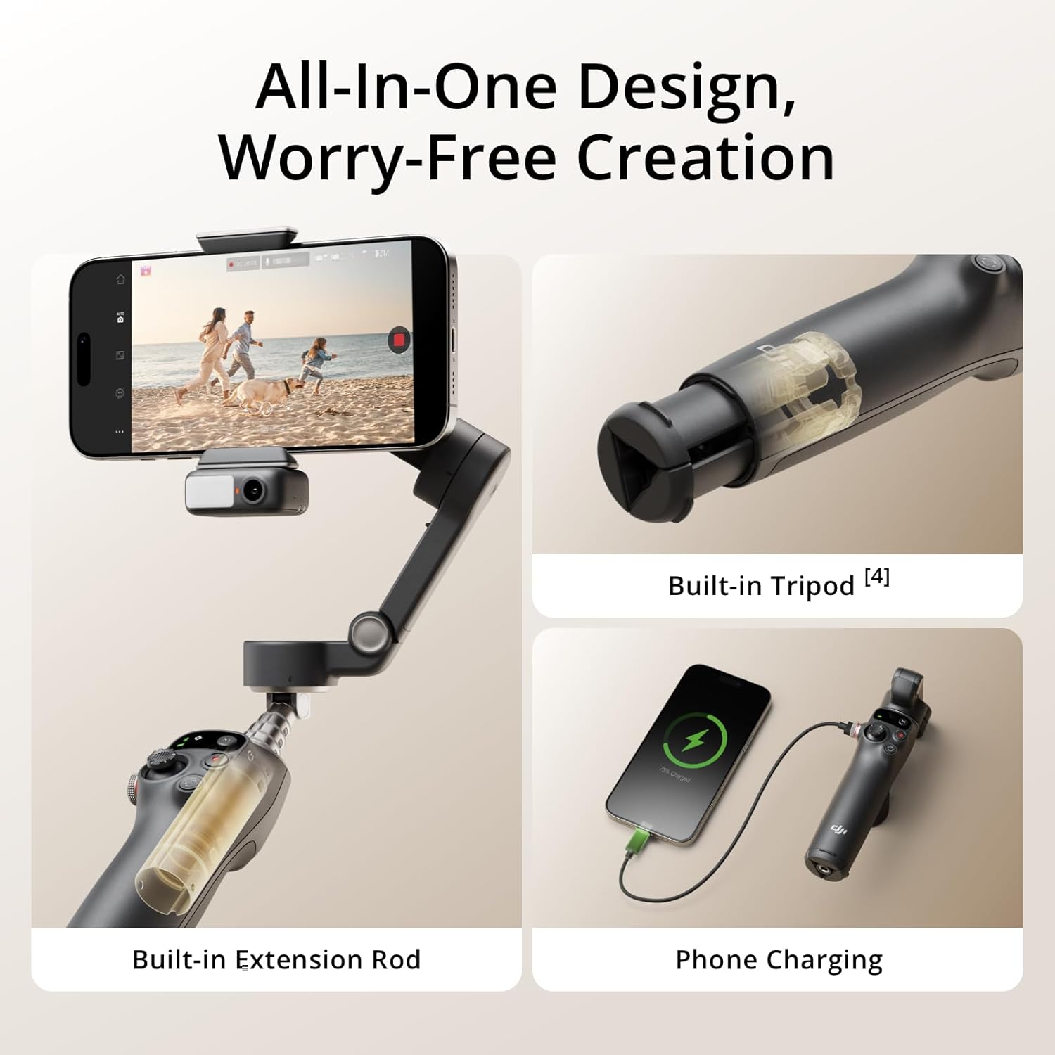 DJI Osmo Mobile 7P Estabilizador de cardán
