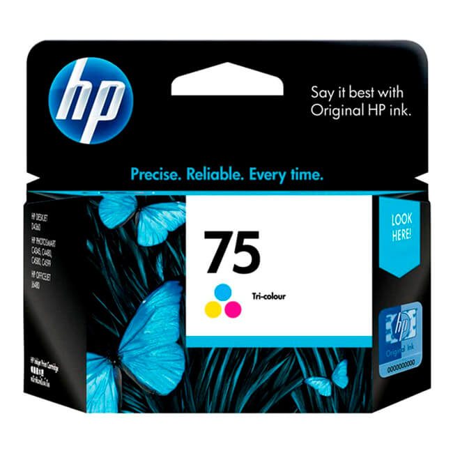 CARTUCHO DE TINTA HP 75 TRICOLOR 12ML (CB337WL)