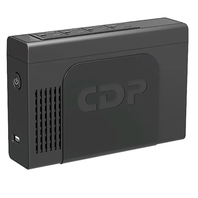 MINI UPS CDP LI-504 DE 500VA Y 250 WATTS BATERIA DE LITIO 4 TOMAS 1 PUERTO USB-C