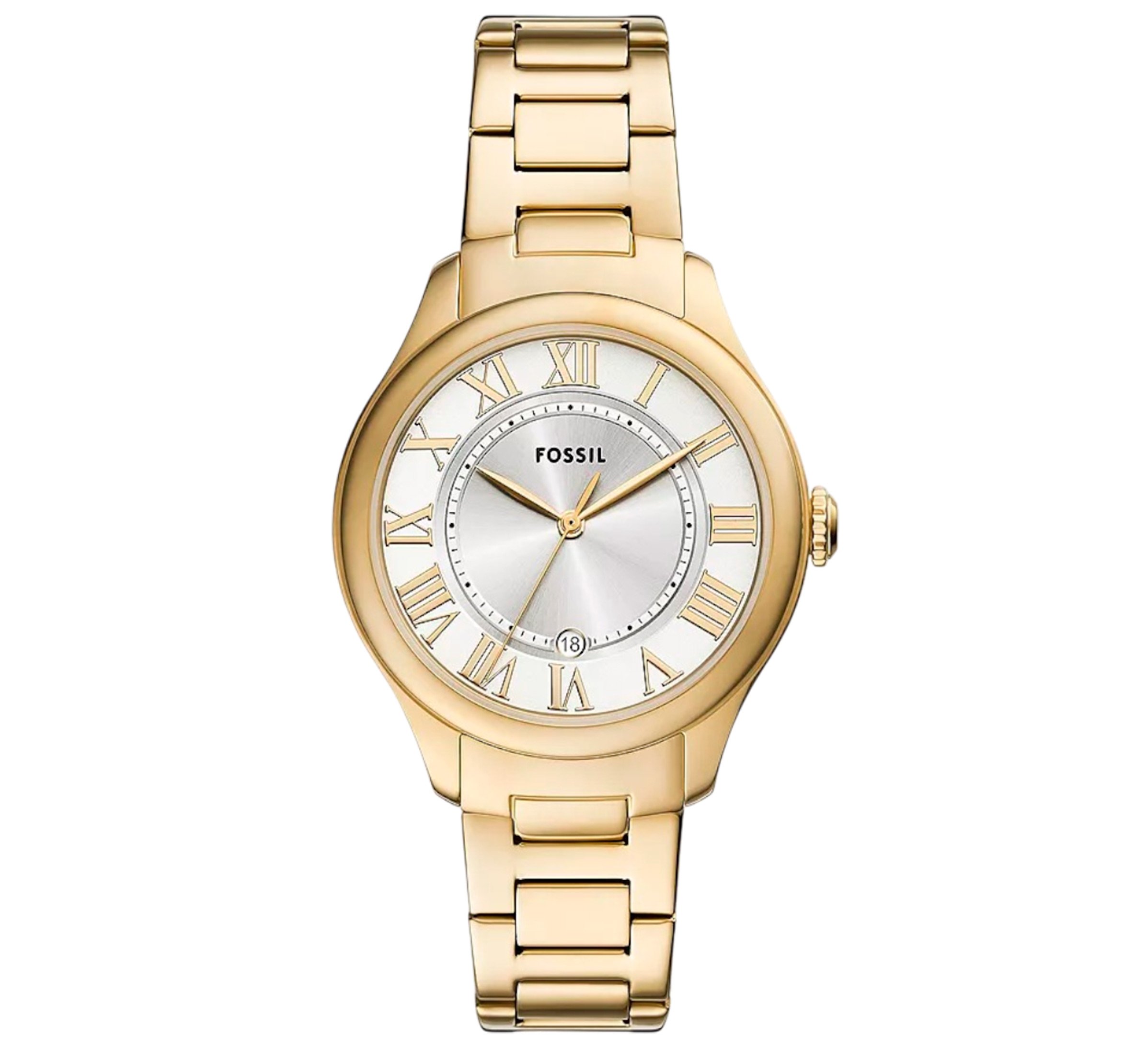 Fossil Reloj dorado Analógico