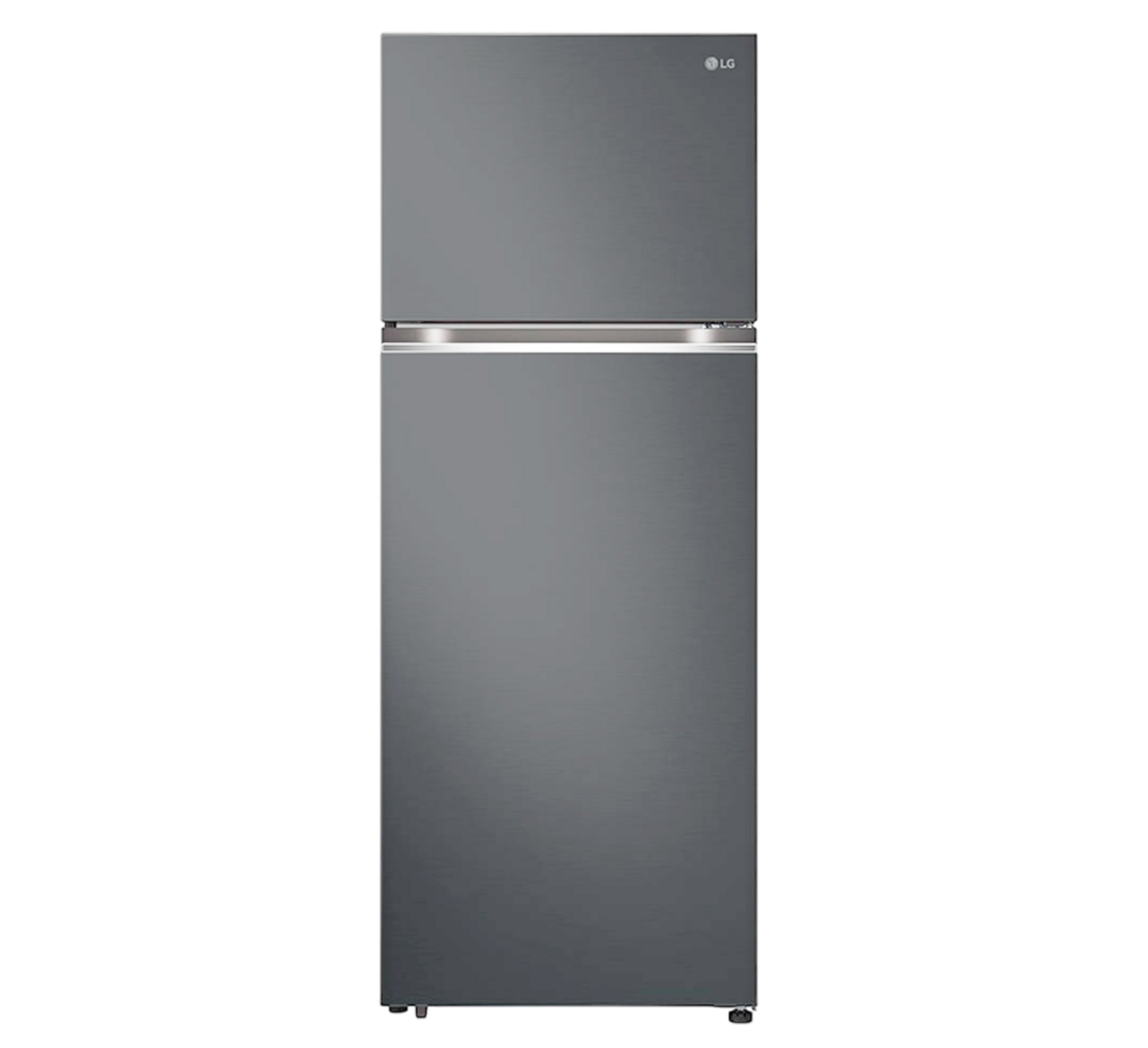 LG refrigeradora top freezer 461 lts black