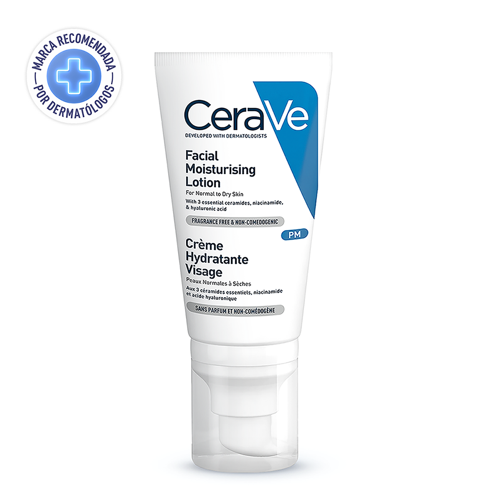 Cerave Loción Facial Moistur Pm 52 ml