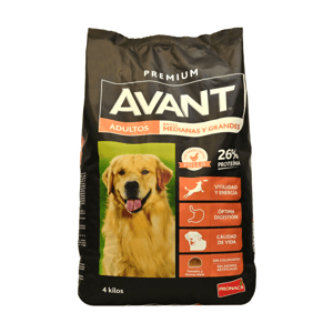 Avant Alimento Seco Perro Adulto Raza Medianas Y Grandes Pollo *4Kg