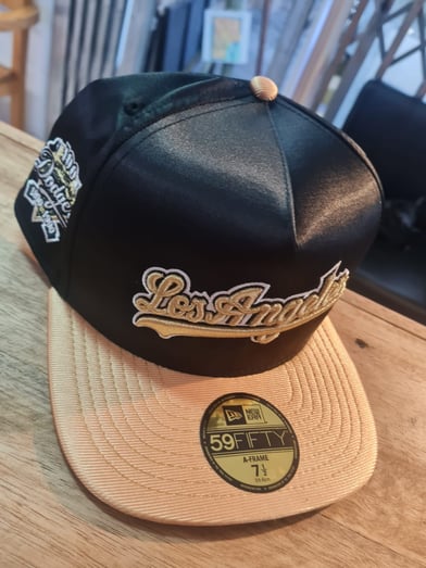 5950 NEW ERA LOS ANGELES DODGERS METALLIC GOLDEN 7 1/2