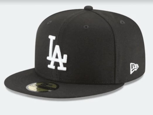 NEW ERA 5950 LA DODGERS NEGRA 7 3/8