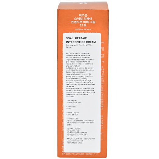 Mizon Bb Cream Snail Repair Intensive N21 Spf50+ 50 ml