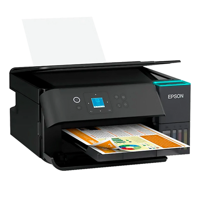 IMPRESORA EPSON MULTIFUNCION ECOTANK L4360 DUPLEX 33PP PANT 1.44INC 5760X1440DPI NEGRA