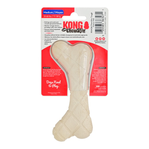 Kong Juguete Chewstix Tought Femur Perro Medium *1