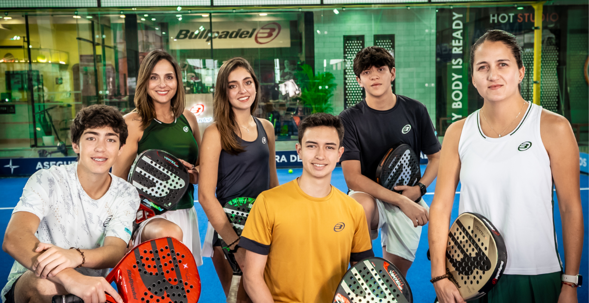 Embajadores Bullpadel Ecuador: talento, disciplina y pasión