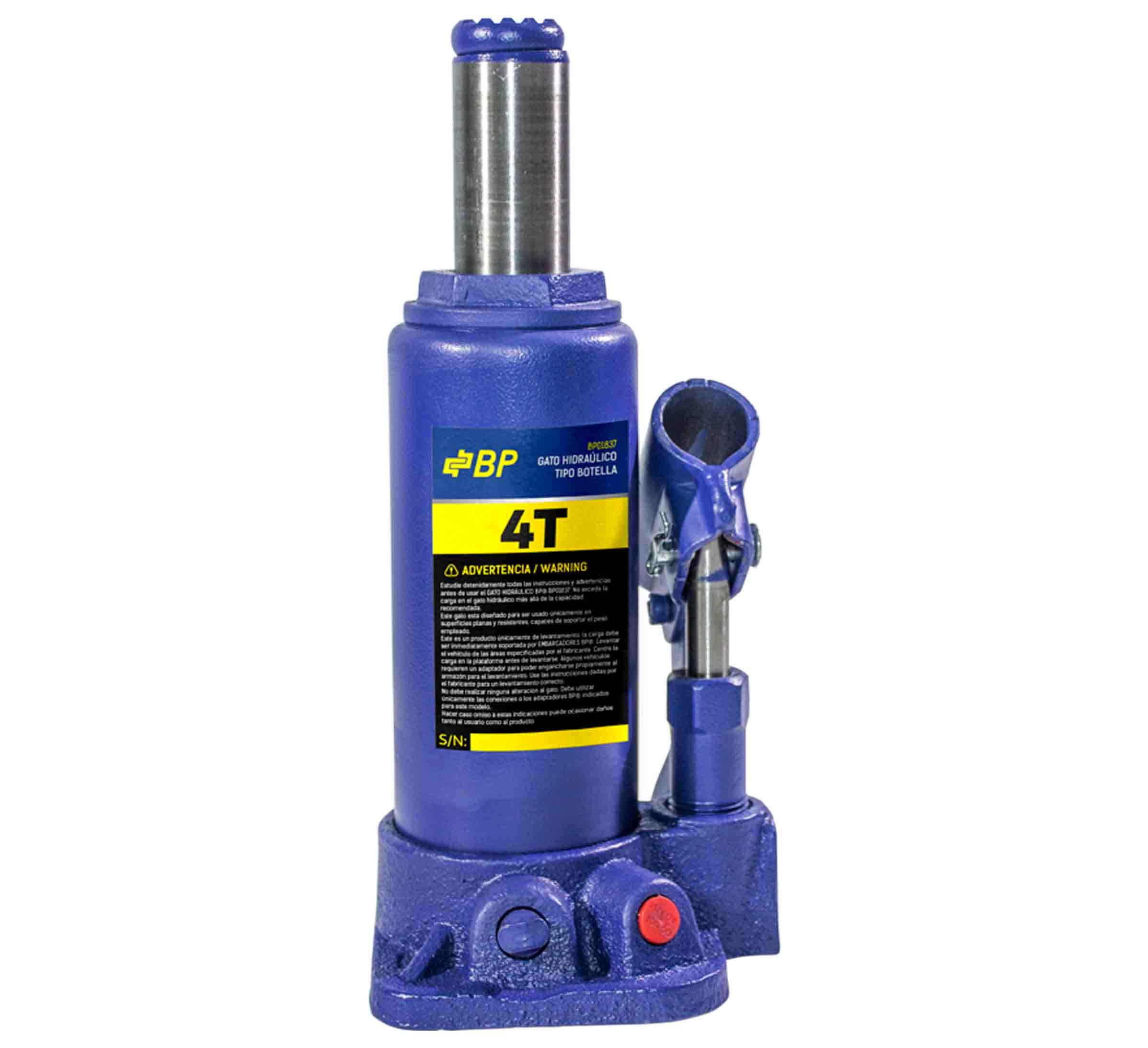 Bp Gato Hidráulico Tipo Botella 4ton