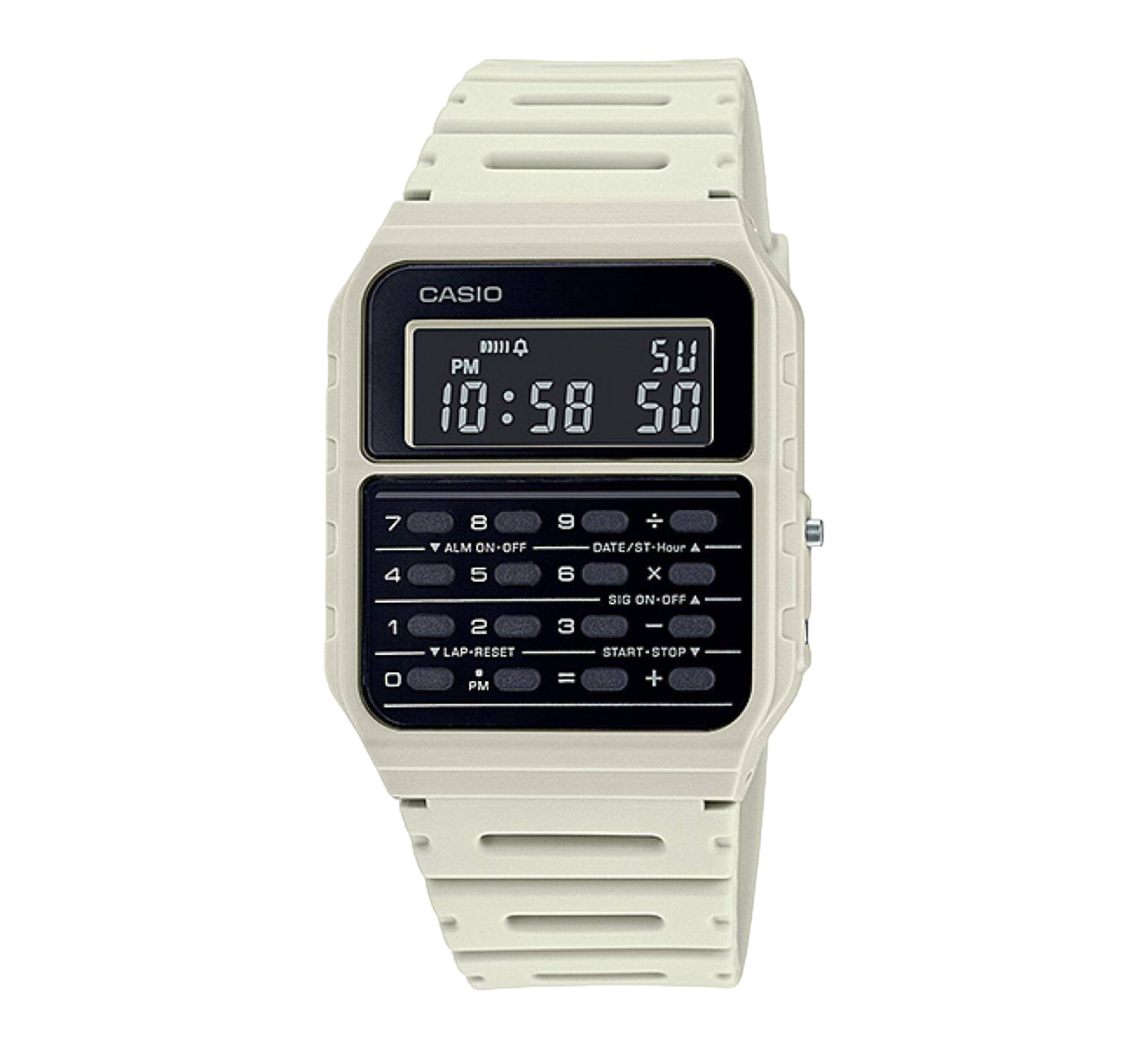 Casio Reloj Hombre  Digital, Blanco