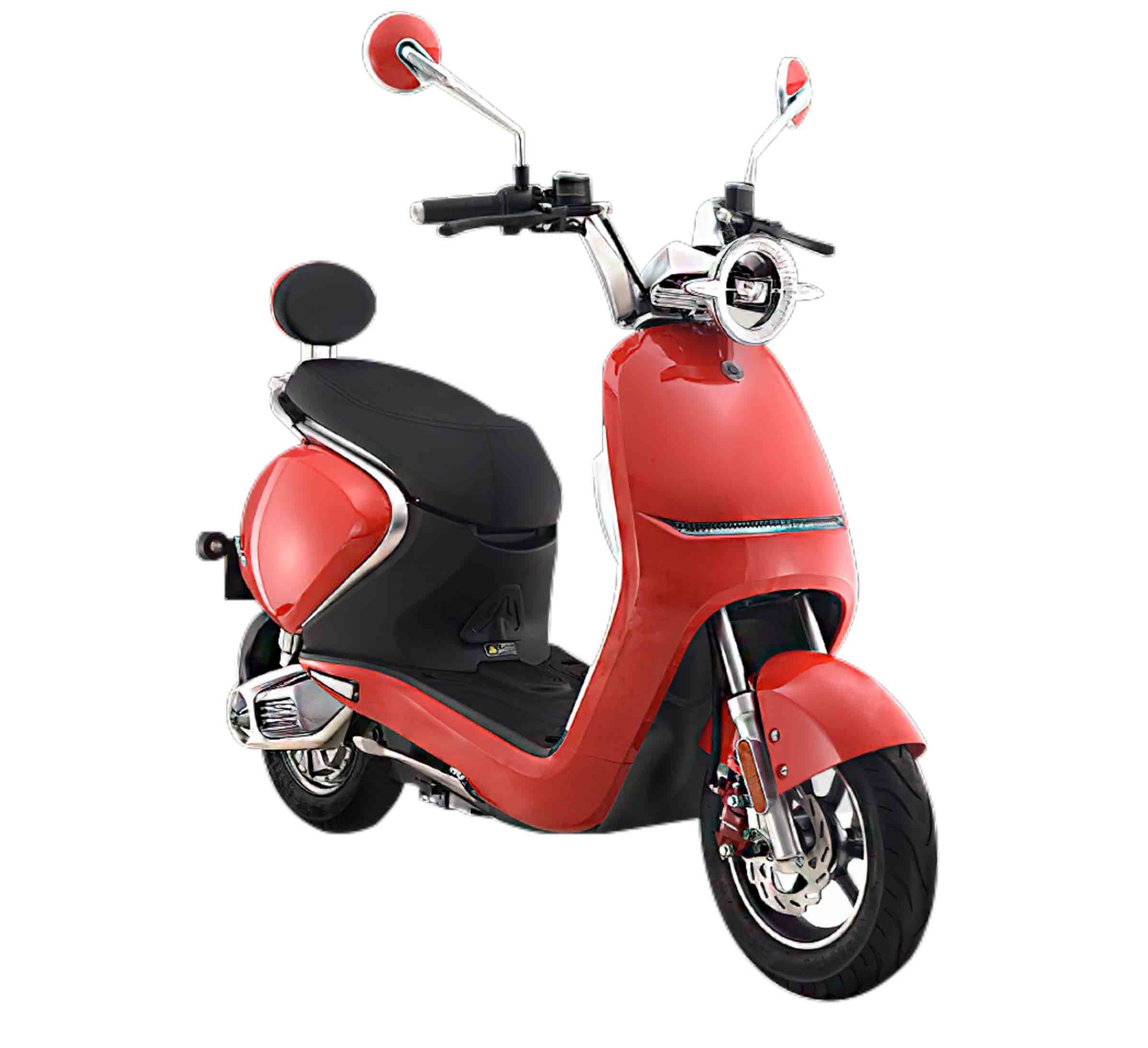 Aima scooter macaron | Color rojo | 60v20ah | 1200w |