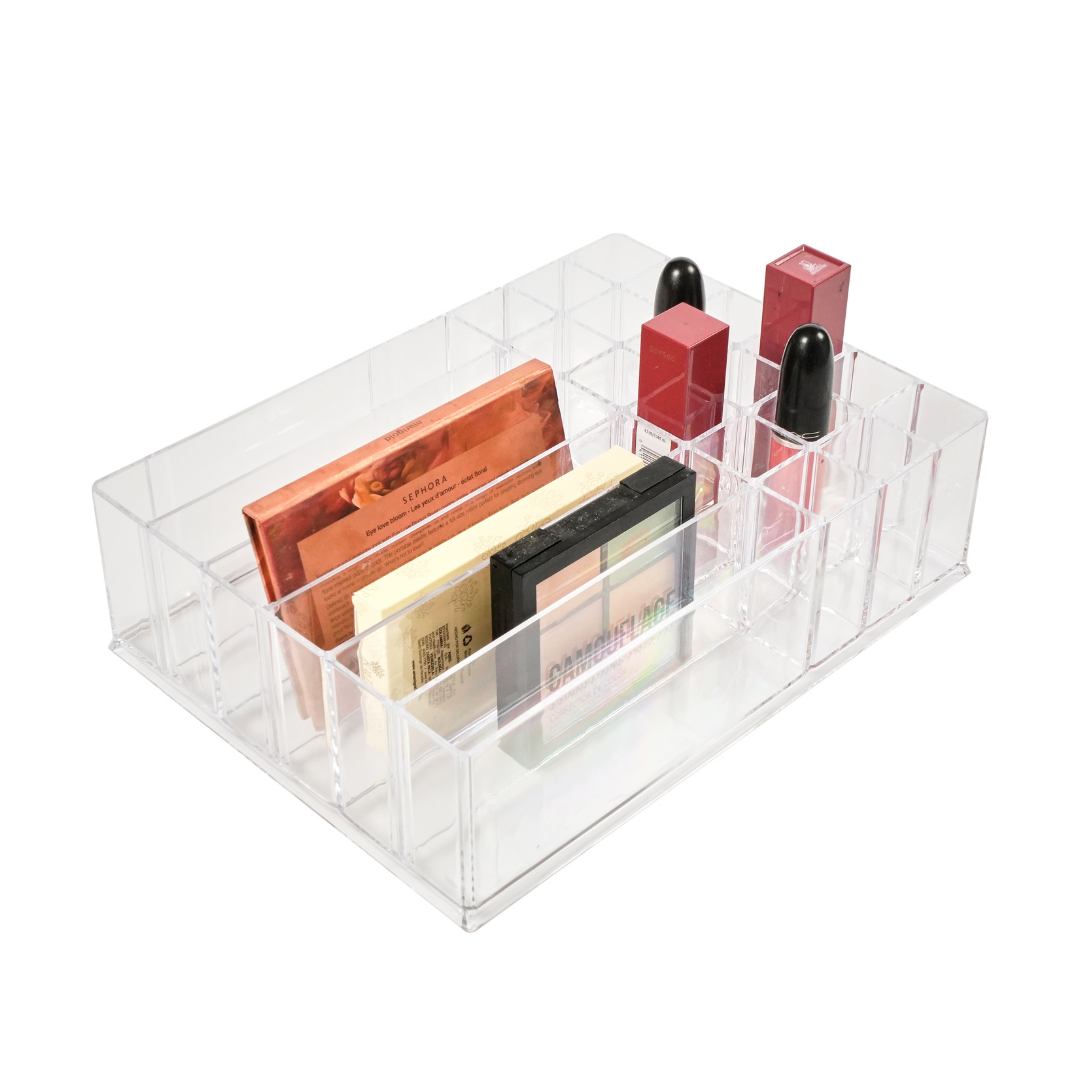 Organizador de maquillaje combinado