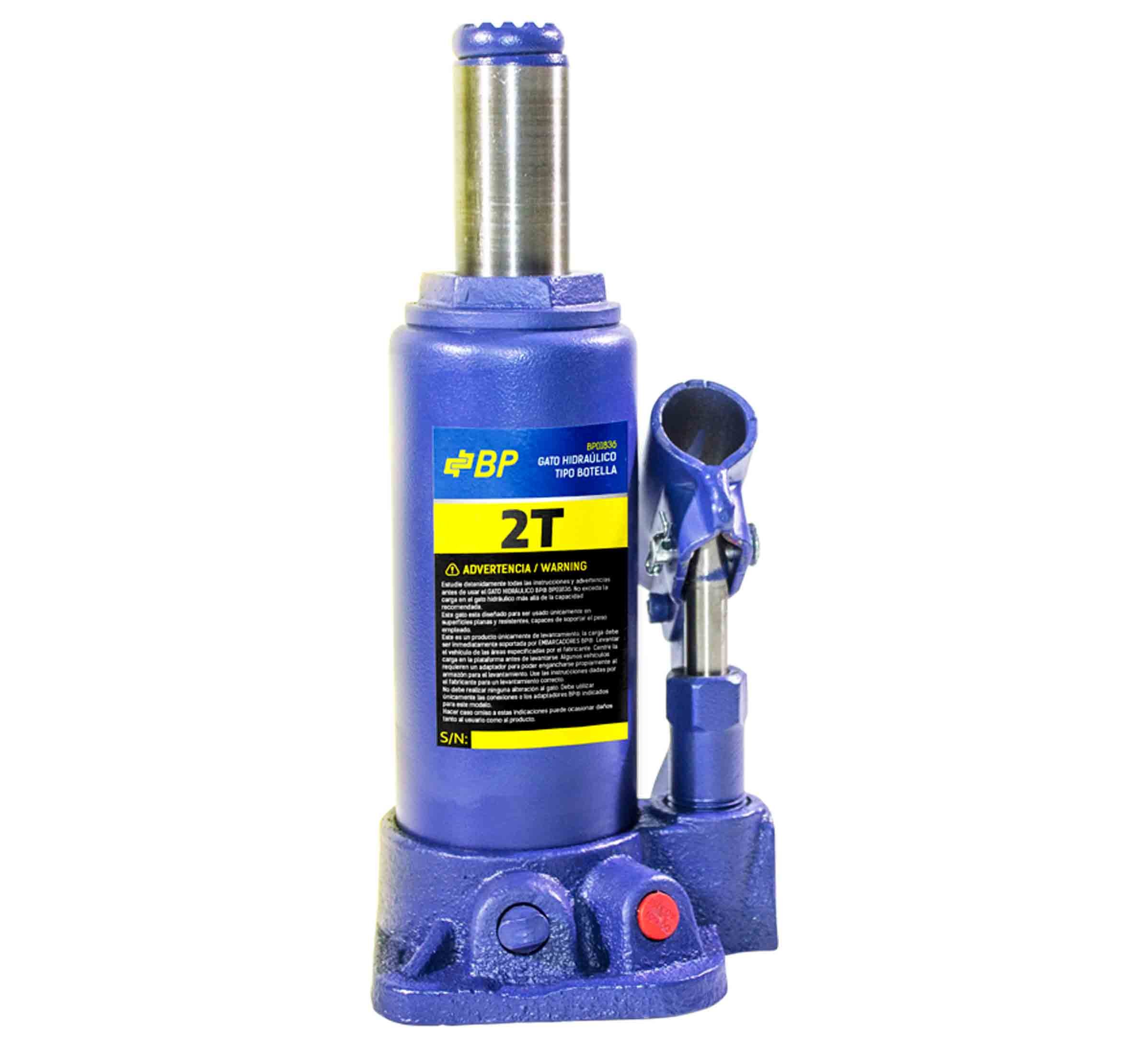 Bp Gato Hidráulico Tipo Botella 2ton