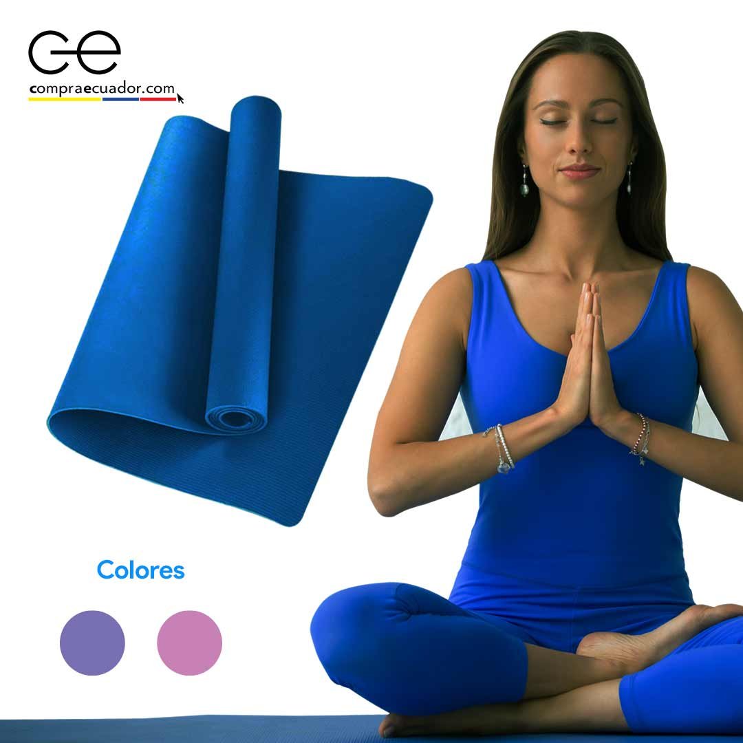 Eva Mat De Yoga Alfombra Grosor 10mm 170 X 61 Cm Pilates