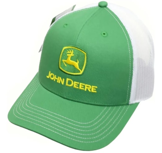 JOHN DEERE VERDE MALLA BLANCA