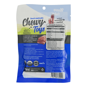 Chewitoys Snack Masticable Perro Sabor Tocino*100G
