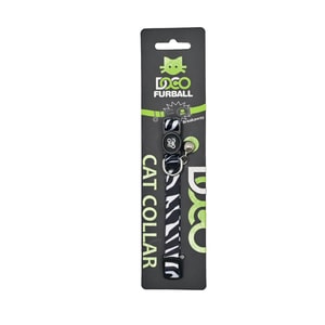 Doco Collar 002 Gato Negro Zebra *1