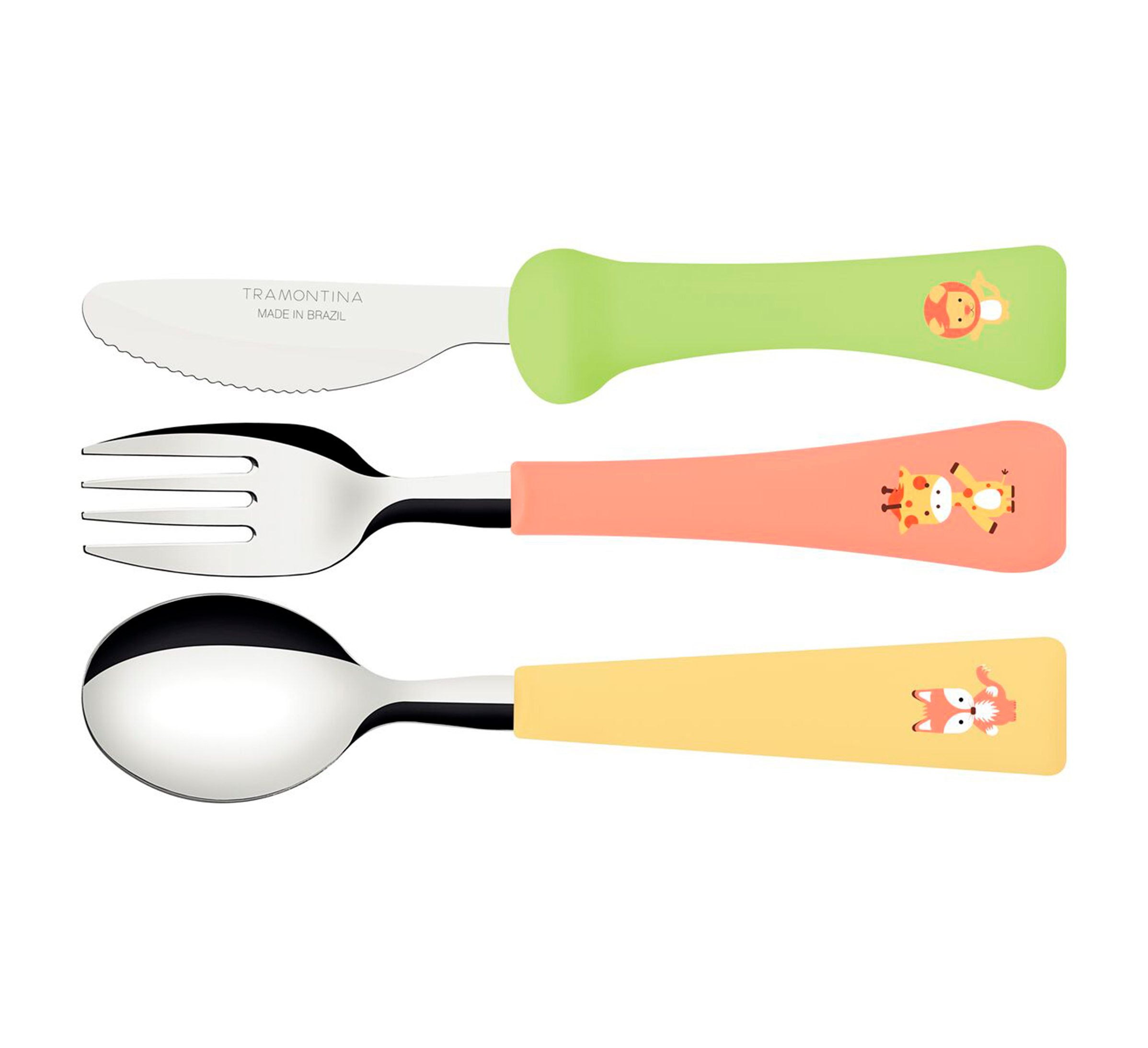 Tramontina juego cubiertos infantil 3pz