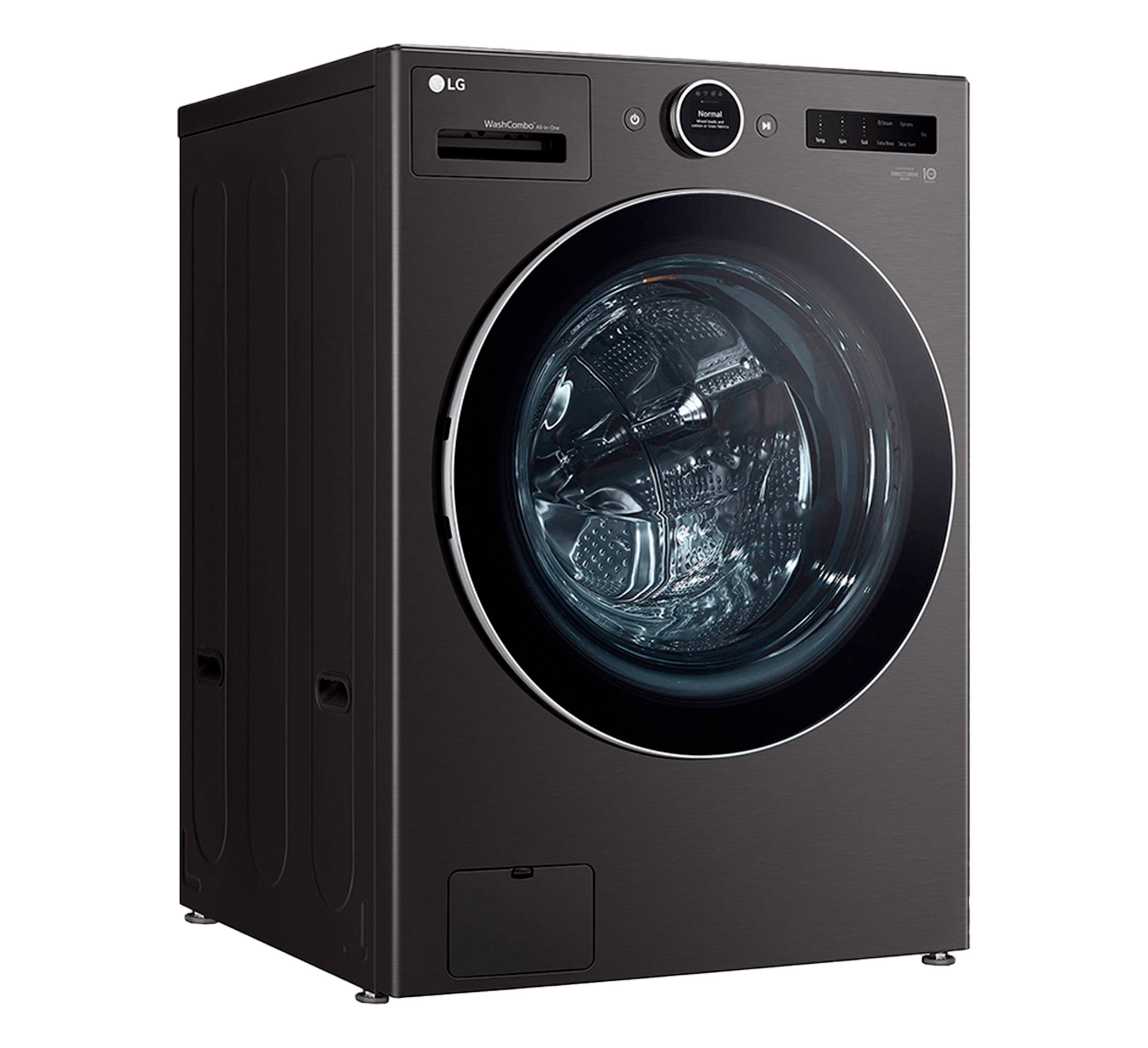 Lg Lavadora Carga Frontal 23kg Black