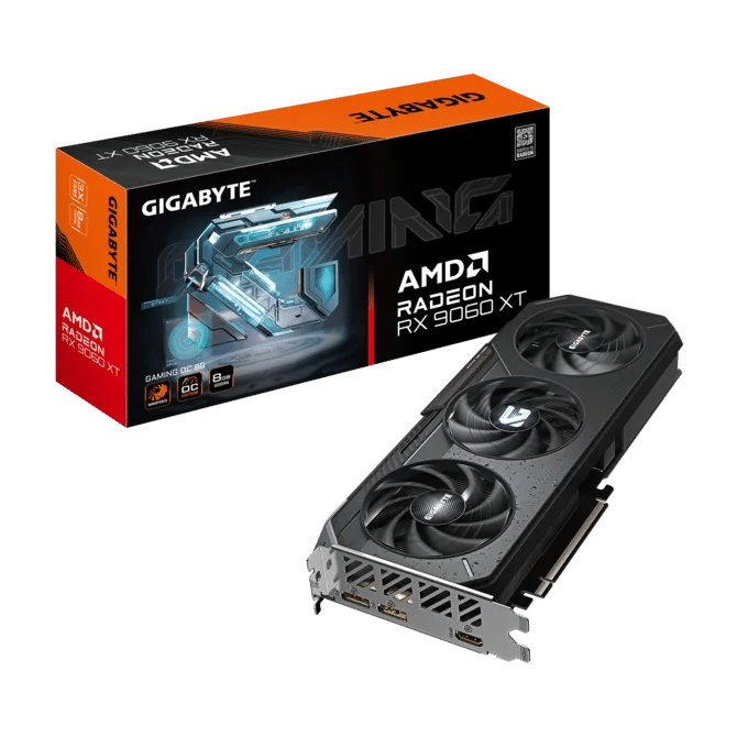 TARJETA DE VIDEO GIGABYTE/RADEON RX  9060XT GAMING OC 8GB